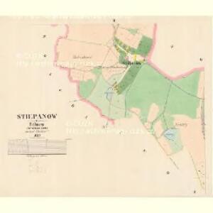 Stiepanow - c7775-1-002 - Kaiserpflichtexemplar der Landkarten des stabilen Katasters