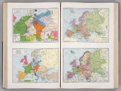 Historical Maps of Europe.