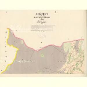 Krombach - c3565-1-001 - Kaiserpflichtexemplar der Landkarten des stabilen Katasters