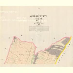 Öhlütten (Lhotka) - m1532-1-002 - Kaiserpflichtexemplar der Landkarten des stabilen Katasters