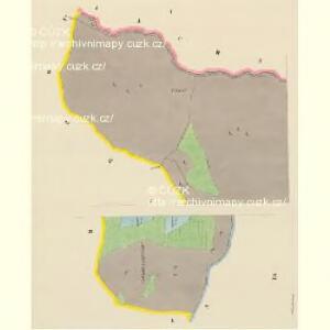 Olitzhaus - c1481-2-001 - Kaiserpflichtexemplar der Landkarten des stabilen Katasters