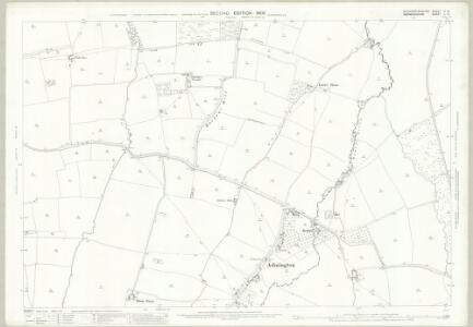 Gloucestershire IV.10 (includes: Admington; Ilmington; Preston on Stour; Quinton; Whitchurch) - 25 Inch Map