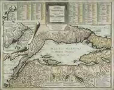 Charte von der Strasse der Dardanellen oder Hellespont und dem Canal von Constantinopel (Bosporus) nebst dem Meer von Marmora