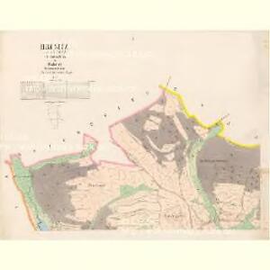 Hrusitz - c2372-1-001 - Kaiserpflichtexemplar der Landkarten des stabilen Katasters