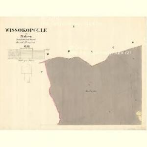 Wissokopolle - m3515-1-001 - Kaiserpflichtexemplar der Landkarten des stabilen Katasters