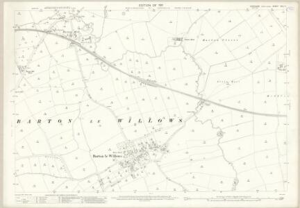 Yorkshire CXLI.11 (includes: Barton Le Willows; Crambe; Foston; Whitwell On The Hill) - 25 Inch Map