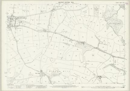Dorset XXIX.1 (includes: Beaminster; Broadwindsor; Stoke Abbott) - 25 Inch Map