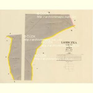 Lomiczka (Lomička) - c4221-1-007 - Kaiserpflichtexemplar der Landkarten des stabilen Katasters