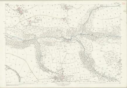 Devon XXVII.13 (includes: Morwenstow; Welcombe) - 25 Inch Map