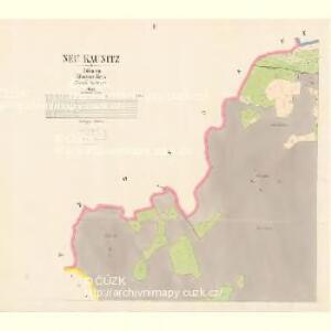 Neu Kaunitz - c5275-1-002 - Kaiserpflichtexemplar der Landkarten des stabilen Katasters