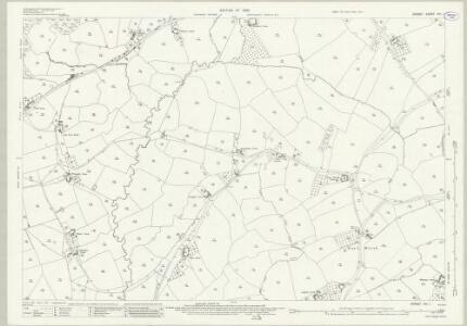 Dorset VIII.1 (includes: Cann; Margaret Marsh; Melbury Abbas; Stour Provost) - 25 Inch Map