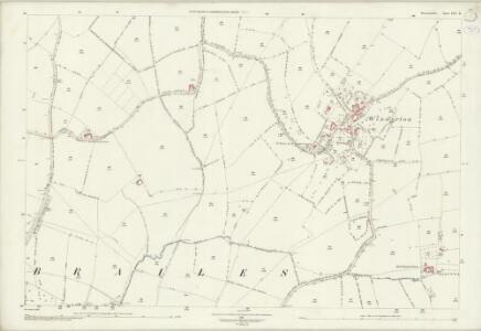 Warwickshire LIV.11 (includes: Brailes) - 25 Inch Map