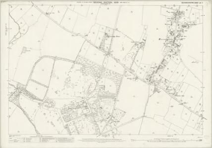 Buckinghamshire LVI.7 (includes: Datchet; Slough; Stoke Poges) - 25 Inch Map