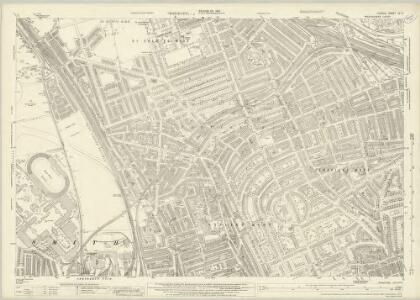 London (1915- Numbered sheets) IV.11 (includes: Hammersmith; Kensington) - 25 Inch Map