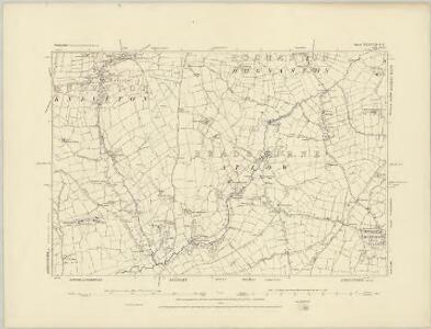Derbyshire XXXVIII.SW - OS Six-Inch Map
