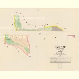 Radinau (Radinow) - c6354-1-002 - Kaiserpflichtexemplar der Landkarten des stabilen Katasters