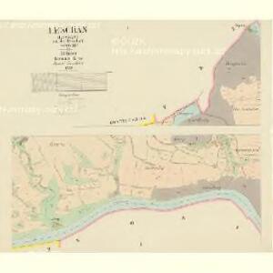 Leschan (Lessan) - c3875-1-001 - Kaiserpflichtexemplar der Landkarten des stabilen Katasters