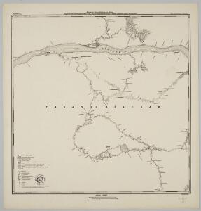 Blad VIII Tajan, blad l, uit: Residentie Wester-Afdeeling van Borneo : weg- en rivierkaart / Topographisch Bureau
