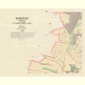 Kniowitz (Kniowice) - c3218-1-002 - Kaiserpflichtexemplar der Landkarten des stabilen Katasters