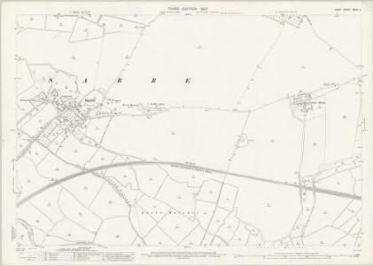 Kent XXXVI.4 (includes: Chislet; Monkton; Sarre) - 25 Inch Map