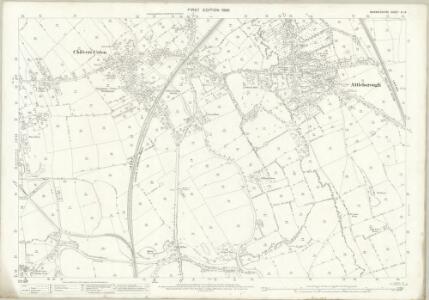 Warwickshire XI.13 (includes: Nuneaton) - 25 Inch Map