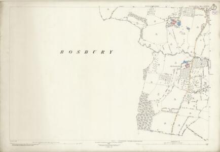 Worcestershire XXXIX.14 (includes: Bosbury; Coddington; Mathon) - 25 Inch Map