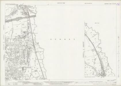 Hampshire and Isle of Wight XIII.14 & 10 (includes: Farnborough; Frimley) - 25 Inch Map