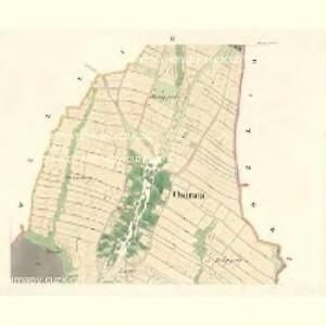 Ostrata - m2188-1-002 - Kaiserpflichtexemplar der Landkarten des stabilen Katasters