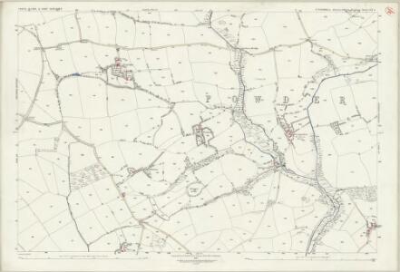 Cornwall LIX.6 (includes: Creed; Cuby; St Ewe) - 25 Inch Map