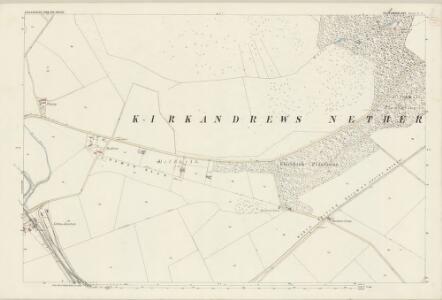Cumberland X.5 (includes: Kirkandrews) - 25 Inch Map
