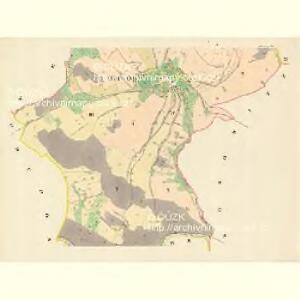 Hluboky - m0719-1-002 - Kaiserpflichtexemplar der Landkarten des stabilen Katasters