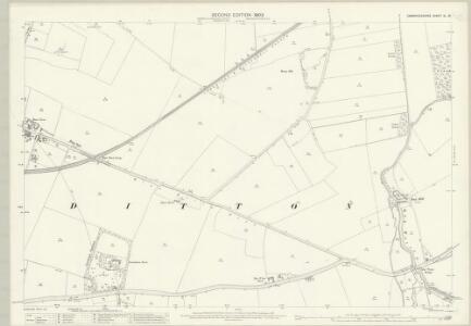 Cambridgeshire XL.16 (includes: Fen Ditton; Horningsea; Stow Cum Quy; Teversham) - 25 Inch Map