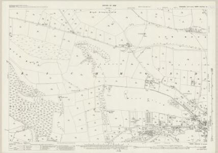 Yorkshire XXXVIII.12 (includes: Aske; Hudswell; Richmond) - 25 Inch Map