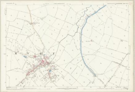 Leicestershire XLV.5 (includes: Fleckney; Kibworth Beauchamp; Kibworth Harcourt; Saddington; Wistow) - 25 Inch Map