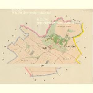 Klein Augezd (Maly Augezd) - c4461-1-001 - Kaiserpflichtexemplar der Landkarten des stabilen Katasters