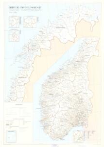 Spesielle kart nr 117-3: Geistlig inndelingskart over Norge