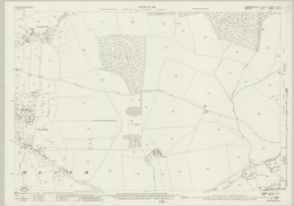 Cambridgeshire LVI.13 (includes: Horseheath; West Wickham; Withersfield) - 25 Inch Map