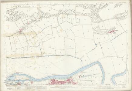 Yorkshire CCXXXV.10 (includes: Birkin; Brotherton; Byram Cum Sutton; Knottingley) - 25 Inch Map