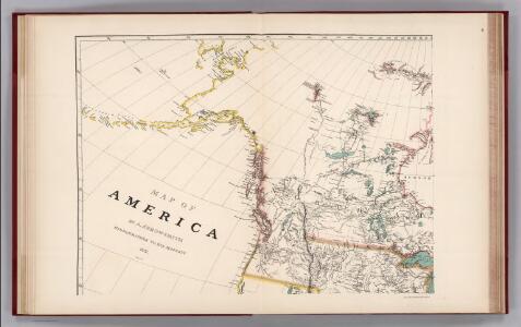Facsimile:  Arrowsmith's America (portion).
