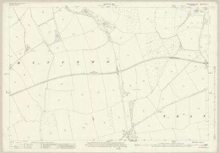 Northumberland (New Series) LXIX.9 (includes: Edington; Mitford; Morpeth; Tranwell) - 25 Inch Map
