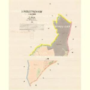 Köhlersdorf (Ullerow) - m3199-1-001 - Kaiserpflichtexemplar der Landkarten des stabilen Katasters