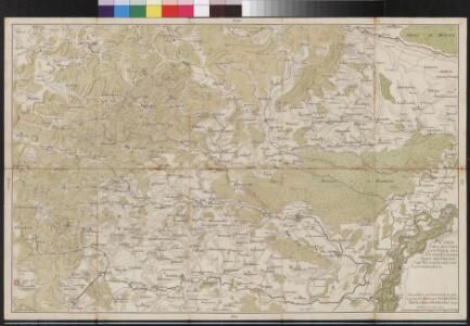 Carte über den groesten Theil des untern Elsasses, nebst der Grenze von Teutschland und Lotharingen. &c.