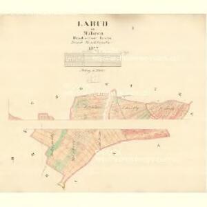 Labud - m1463-1-001 - Kaiserpflichtexemplar der Landkarten des stabilen Katasters