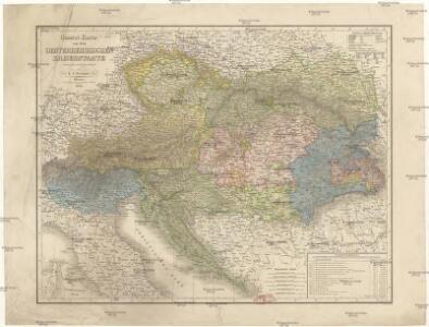 General-Karte von dem Oesterreichischen Kaiserstaate