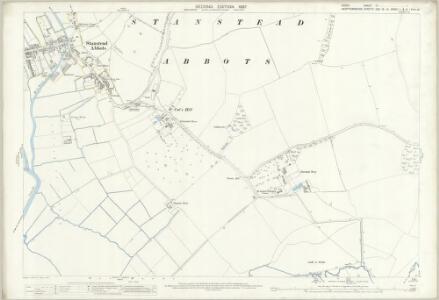 Essex (1st Ed/Rev 1862-96) XL.7 (includes: Stanstead Abbots) - 25 Inch Map
