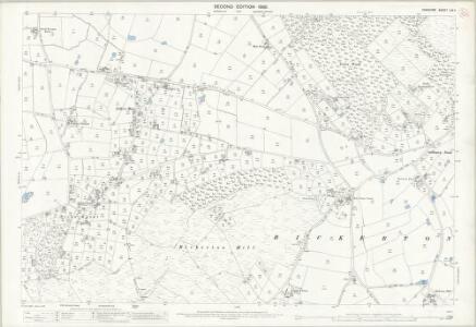 Cheshire LIV.11 (includes: Bickerton; Broxton; Duckington; Harthill) - 25 Inch Map