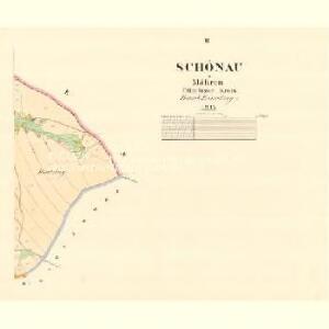 Schönau - m3003-1-002 - Kaiserpflichtexemplar der Landkarten des stabilen Katasters