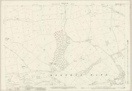 Glamorgan XL.10 (includes: Laleston; Merthyr Mawr; Tythegston Lower) - 25 Inch Map