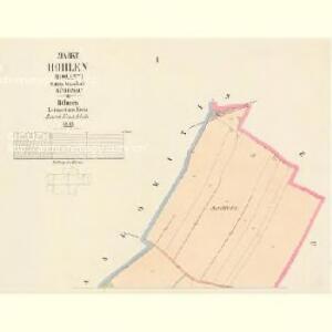 Hohlen (Holany) - c1953-1-001 - Kaiserpflichtexemplar der Landkarten des stabilen Katasters