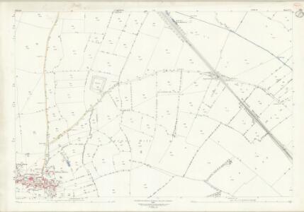 Rutland V.1 (includes: Ashwell; Teigh; Whissendine) - 25 Inch Map